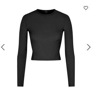SKIMS Soft Lounge Long Sleeve Crop Top